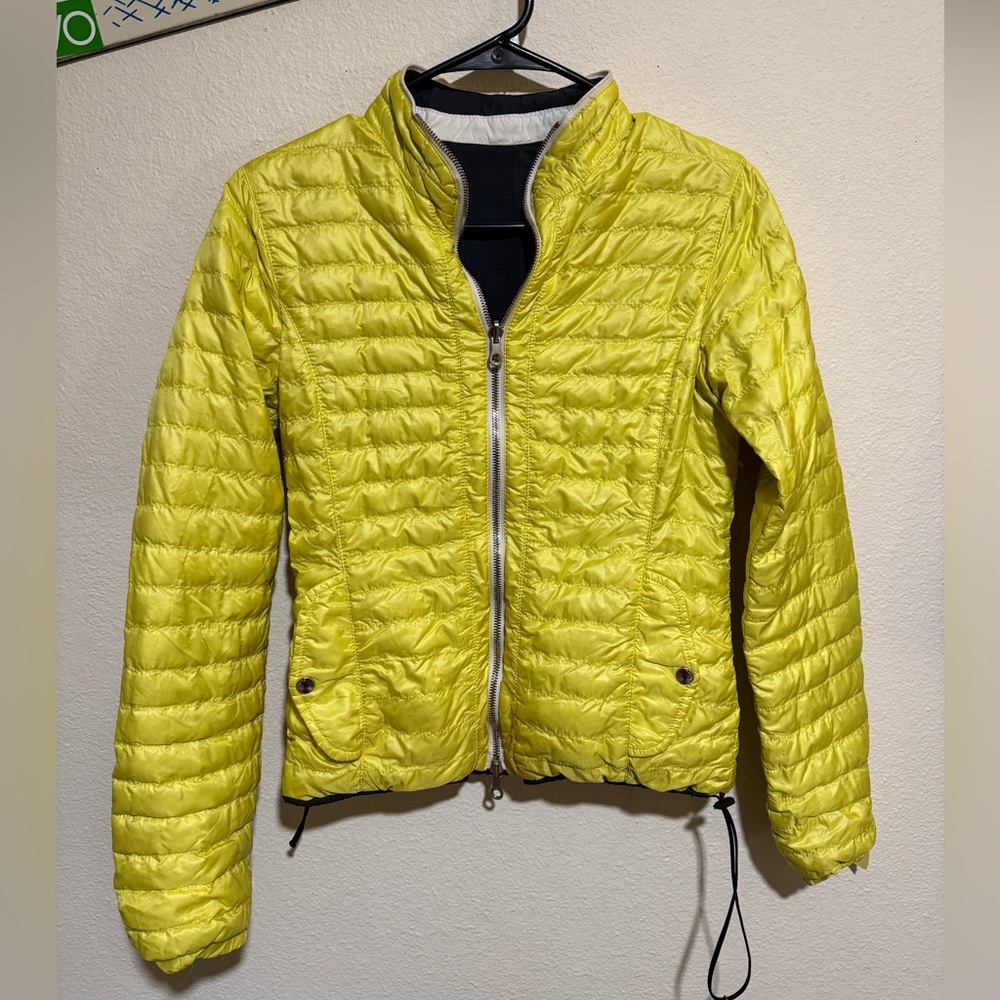 DUVETICA Authentic Goose Down Puffer Jacket - Women’s 44 (M) - Yellow